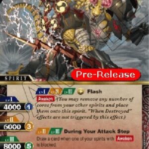 Battle Spirits Saga Thunder Dragonlord Rayblitz