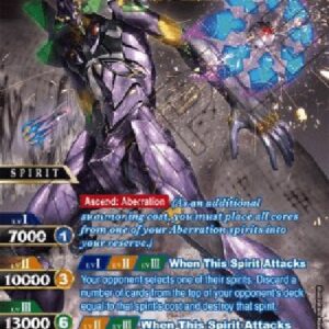 Battle Spirits Saga Deepsea Emperor Hydra (V.3 - Collaboration X Rare)