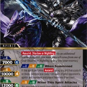 Battle Spirits Saga Dark Dragon Knight Rixa (V.1 - X Rare)
