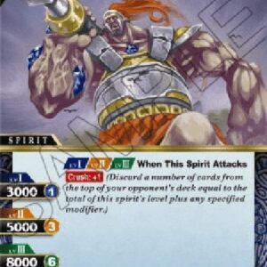 Battle Spirits Saga Great Javelin Morgan