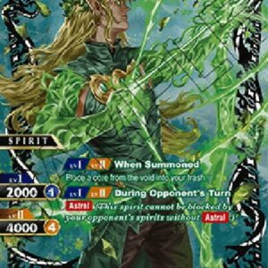 Battle Spirits Saga Eldtree Caretaker Lindel (V.2 - Special Rare)