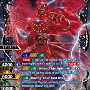 Battle Spirits Saga Warrior Monk Khakkhara (V.3 - Special Rare)