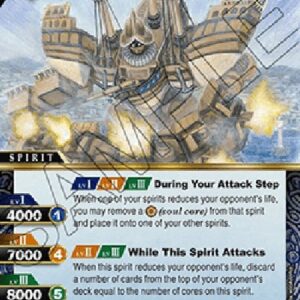 Battle Spirits Saga Galleon Golem