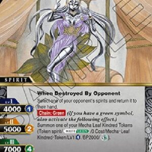 Battle Spirits Saga Silver Goddess Arianrhod