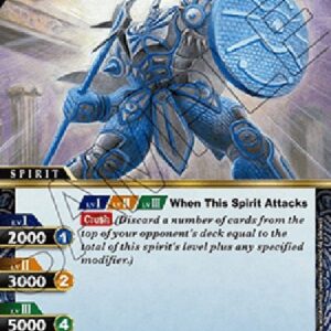 Battle Spirits Saga Warrior of Light Gaius