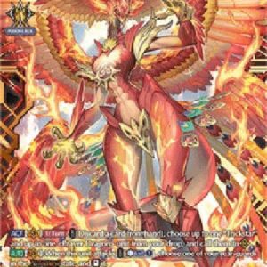 Cardfight!! Vanguard D-Chakrabarthi Phoenix Dragon, Nirvana Jheva [D Format] (V.3 - Feature Rare)