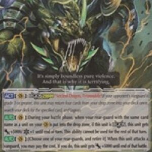 Cardfight!! Vanguard Ancient Dragon, Tyrannoquake [G Format] (V.2 - Double Rare)