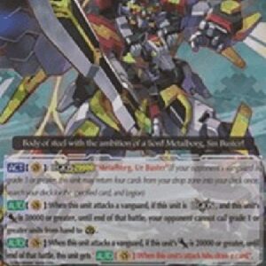 Cardfight!! Vanguard Metalborg, Sin Buster [G Format] (V.2 - Triple Rare)