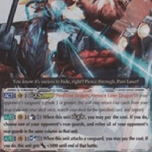 Cardfight!! Vanguard Perdition Dragon, Pain Laser Dragon [G Format] (V.2 - Triple Rare)