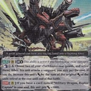 Cardfight!! Vanguard Military Dragon, Raptor Colonel [G Format] (V.2 - Double Rare)