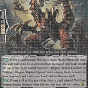 Cardfight!! Vanguard Military Dragon, Raptor Soldier [G Format]