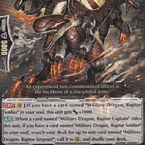Cardfight!! Vanguard Military Dragon, Raptor Sergeant [G Format]