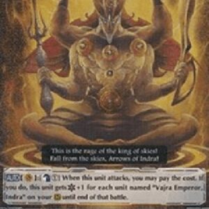 Cardfight!! Vanguard Vajra Emperor, Indra [G Format] (V.2 - Double Rare)