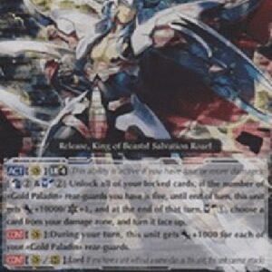 Cardfight!! Vanguard Salvation Lion, Grand Ezel Scissors [G Format] (V.2 - Triple Rare)