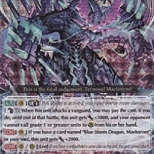 Cardfight!! Vanguard Blue Storm Supreme Dragon, Glory Maelstrom [G Format] (V.2 - Triple Rare)