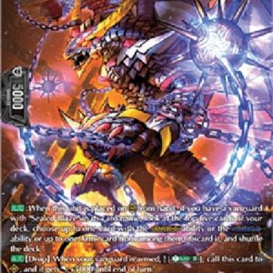 Cardfight!! Vanguard DZ-Sealed Blaze Dragon, Apalra [D-Format] (V.3 - Silver Rare)