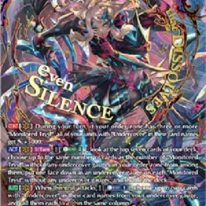 Cardfight!! Vanguard DZ-Poison Knight of Silence Undercover, Mordalion [D-Format] (V.3 - Secret Rare)