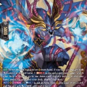 Cardfight!! Vanguard D-Sealed Blaze Dragon, Kaankshati [D Format] (V.2 - Feature Rare)