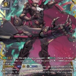 Cardfight!! Vanguard DZ-Fated One of Guiding Star, Welstra "Blitz Arms" [D-Format] (V.2 - Double Frame Rare)