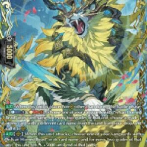 Cardfight!! Vanguard DZ-Sylvan Horned Beast, Banaspati [D-Format] (V.2 - Double Frame Rare)