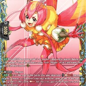 Cardfight!! Vanguard DZ-Atrocious? Moth Girl, Maple [D Format] (V.1 - Double Frame Rare)