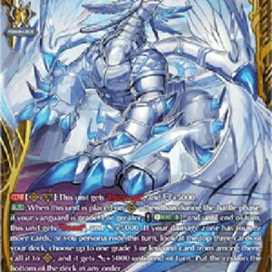Cardfight!! Vanguard DZ-Knight Armor Dragon, Chivalzerd [D-Format] (V.2 - Double Frame Rare)