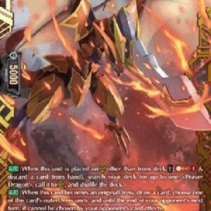 Cardfight!! Vanguard D-Blazing Heavenly Render Equip Dragon, Aparajea [D-Format] (V.2 - Double Frame Rare)