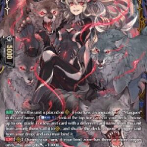 Cardfight!! Vanguard D-Red Eye of Governing Ruler, Lindalkia [D-Format] (V.2 - Double Frame Rare)