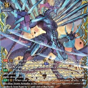 Cardfight!! Vanguard DZ-Blue Storm Supreme Dragon, Glory Maelstrom [D-Format] (V.2 - Double Frame Rare)