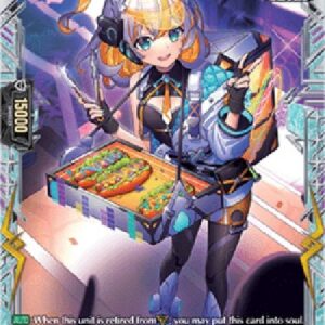 Cardfight!! Vanguard DZ-Endearing Vendor, Mateyna [D-Format] (V.2 - Frame Rare)