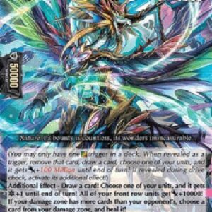 Cardfight!! Vanguard D-Source Dragon Deity of Blessings, Blessfavor [D Format] (V.1 - Over RR)