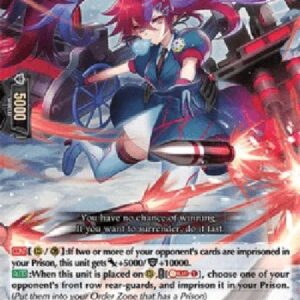 Cardfight!! Vanguard D-Aurora Battle Princess, Agra Rouge [D Format] (V.1 - Triple Rare)