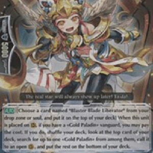 Cardfight!! Vanguard Liberator, Star Rain Trumpeter [G Format] (V.2 - Double Rare)
