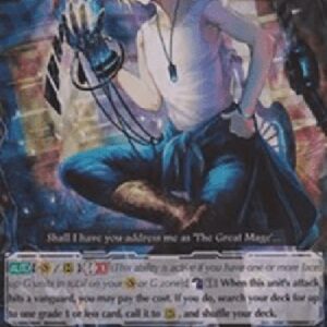 Cardfight!! Vanguard G-Dark Great Mage, Badhadh Caar [G Format] (V.2 - Triple Rare)