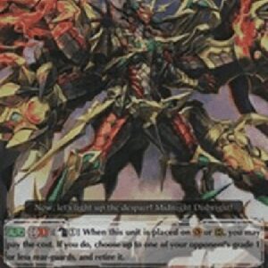 Cardfight!! Vanguard G-Amber Dragon, Midnight [G Format] (V.2 - Triple Rare)