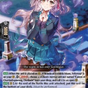 Cardfight!! Vanguard D-Canon of Overlaid-spinning, Dietlinde [D Format] (V.1 - Triple Rare)