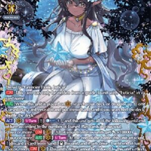 Cardfight!! Vanguard DZ-Rive Etoile, Luticia [D-Format] (V.2 - Double Frame Rare)