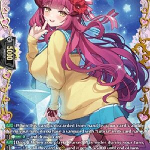 Cardfight!! Vanguard DZ-Cherish Starlight, Reshelto [D-Format] (V.2 - Double Frame Rare)