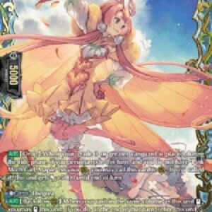 Cardfight!! Vanguard D-Pink Moth Girl, Maple [D Format] (V.2 - Feature Rare)