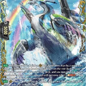 Cardfight!! Vanguard DZ-Sea Rainbow Dragon, Ouranioxo [D-Format] (V.2 - Double Frame Rare)