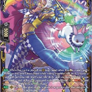 Cardfight!! Vanguard DZ-Colorful Magician, Rayvos [D-Format] (V.2 - Double Frame Rare)