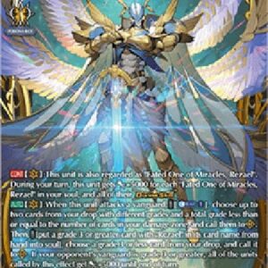 Cardfight!! Vanguard DZ-Fated King of Miracles, Rezael Vita [D-Format] (V.2 - Double Frame Rare)