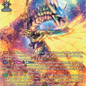 Cardfight!! Vanguard DZ-Destined King of Infinity, Levidras Empireo [D-Format] (V.4 - Silver Rare)