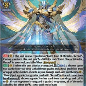 Cardfight!! Vanguard DZ-Fated King of Miracles, Rezael Vita [D-Format] (V.1 - Triple Rare)