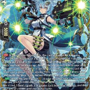 Cardfight!! Vanguard DZ-Sound of Surging Brave Shooter [D-Format] (V.2 - Double Frame Rare)