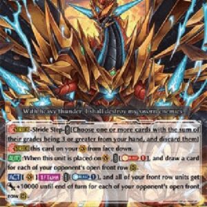 Cardfight!! Vanguard D-Conquering Supreme Dragon, Exterminate Dragon [P Format] (V.1 - Triple Rare)