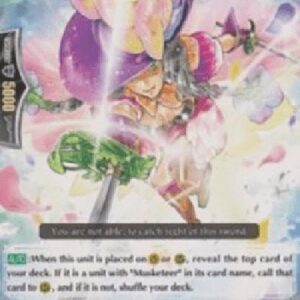Cardfight!! Vanguard PR Pansy Musketeer, Silvia [G Format] (V.1 - Promo)