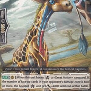 Cardfight!! Vanguard Thermometer Giraffe [G Format]