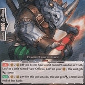 Cardfight!! Vanguard Red Pencil Rhino [G Format]