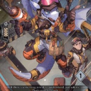 Cardfight!! Vanguard DZ-Blitz Chief Mechanic, Warton [D-Format] (V.2 - Trial Deck)